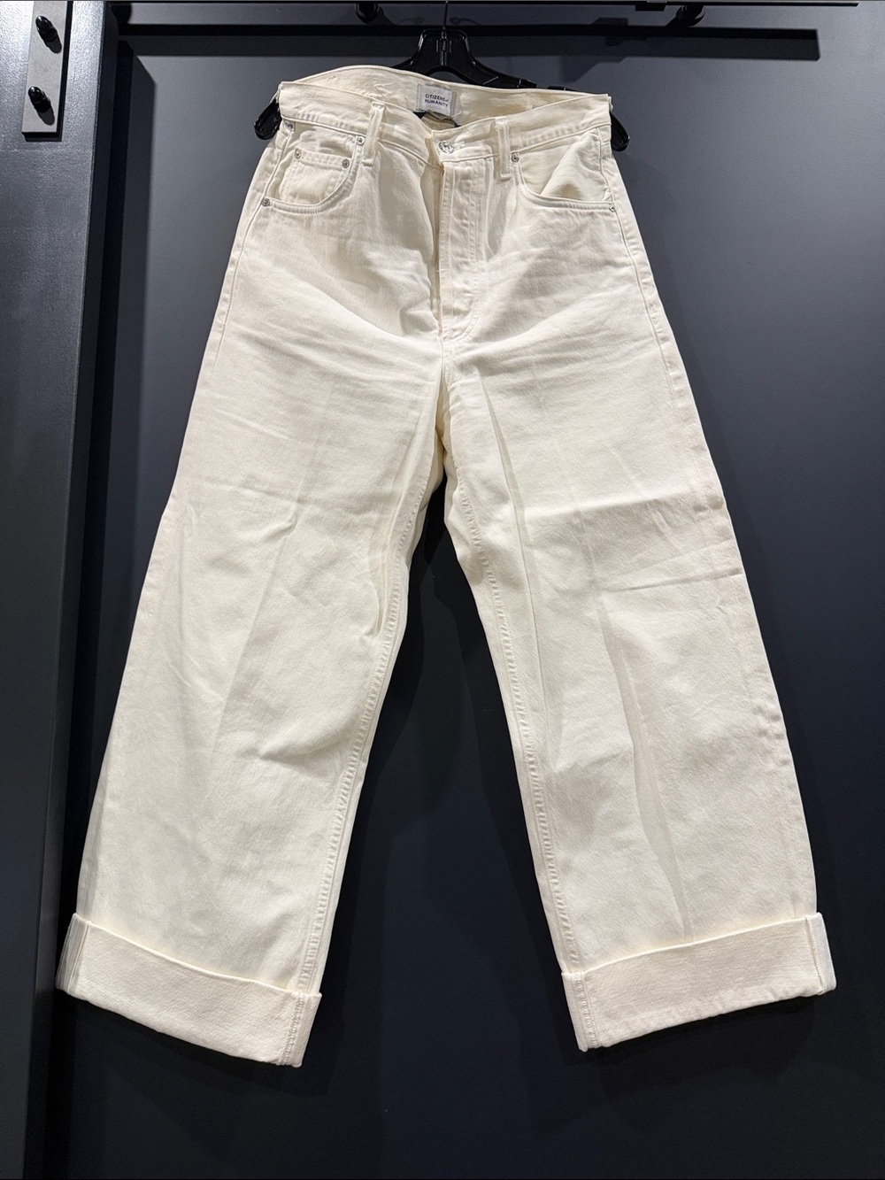 Citizens of Humanity Cream Ayla Jeans